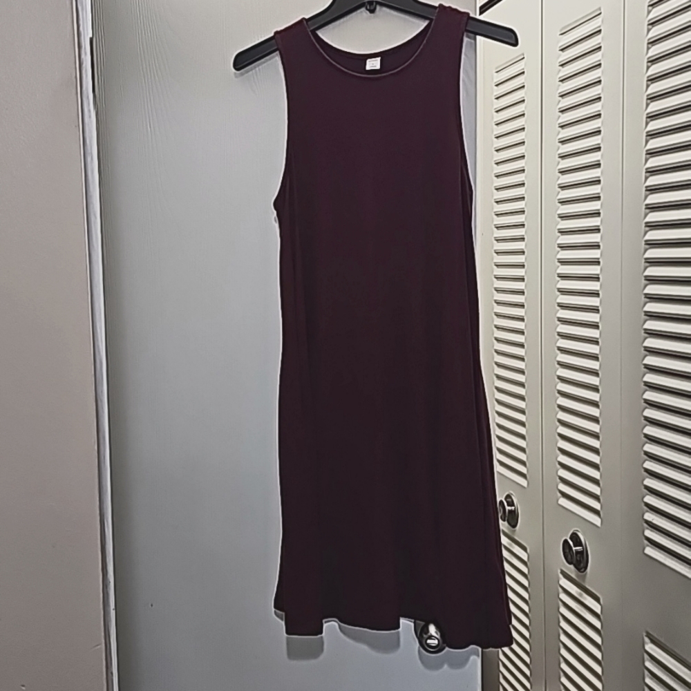 Old navy sweater dress in maroon size small
